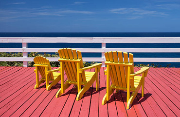 Redwood Decking in Hawaiian Gardens