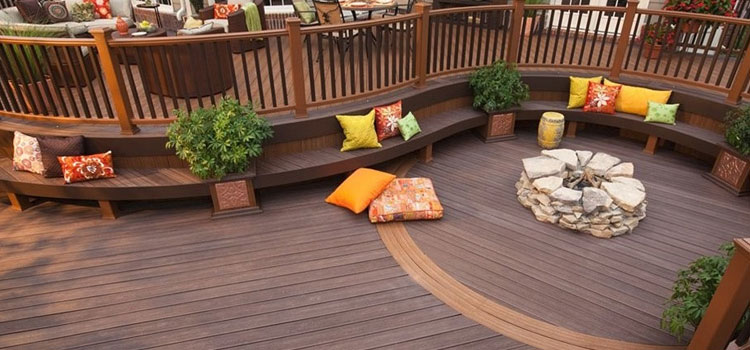 Gray TREX Decking in Hawaiian Gardens, CA