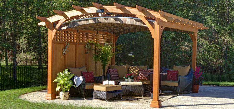 Modern Wood Pergola Installation in Hawaiian Gardens, CA